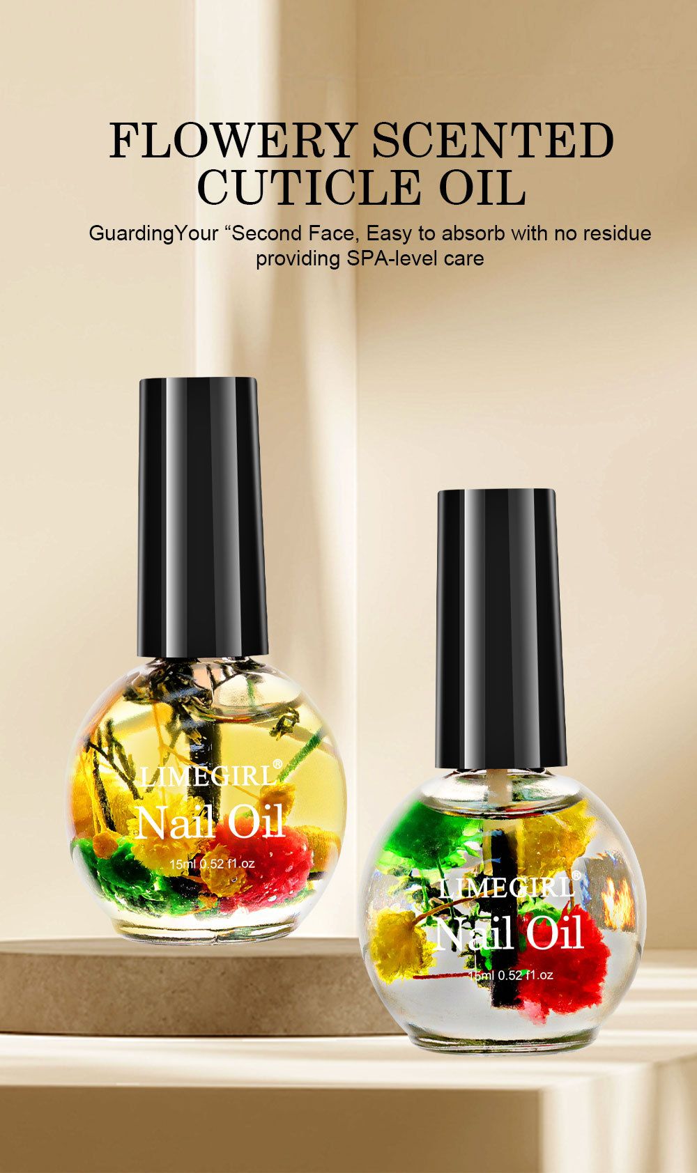 MANICURE Dried Flower Nutrition Oil 15ML Nail Edge Care Oil Anti-Barb Moisturizing Dried Flower Nutrition Oil

NAIL Edge Care Oil Anti-Barb Nourishing Dried Flower Nutrition Oil