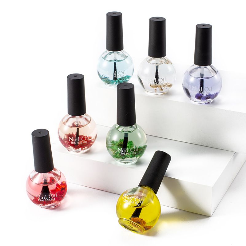 NAIL Edge Care Oil MANICURE Dried Flower Nutrition Oil 15ML Nail Edge Care Oil Anti-Barb Moisturizing Dried Flower Nutrition Oil  Anti-Barb Nourishing Dried Flower Nutrition Oil