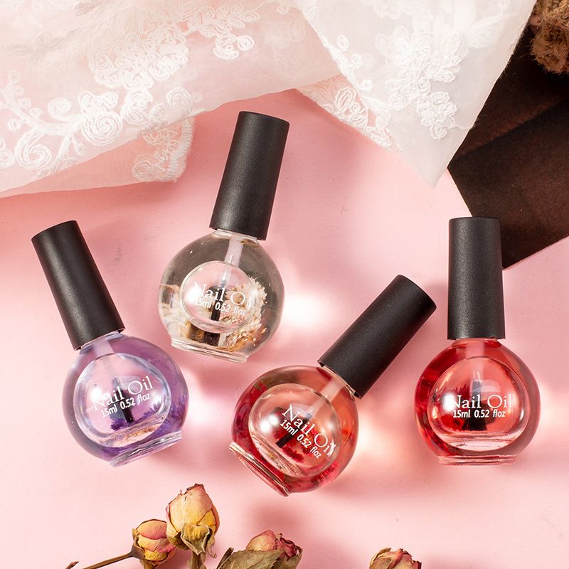 NAIL Edge Care Oil MANICURE Dried Flower Nutrition Oil 15ML Nail Edge Care Oil Anti-Barb Moisturizing Dried Flower Nutrition Oil  Anti-Barb Nourishing Dried Flower Nutrition Oil