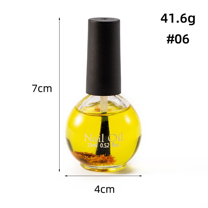 NAIL Edge Care Oil MANICURE Dried Flower Nutrition Oil 15ML Nail Edge Care Oil Anti-Barb Moisturizing Dried Flower Nutrition Oil  Anti-Barb Nourishing Dried Flower Nutrition Oil
