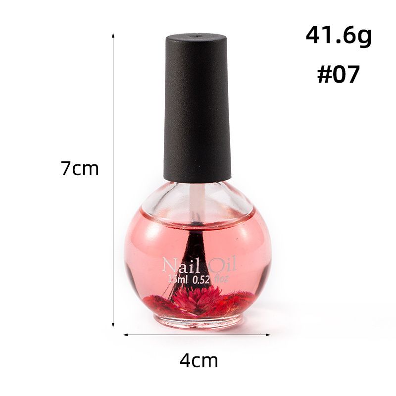 NAIL Edge Care Oil MANICURE Dried Flower Nutrition Oil 15ML Nail Edge Care Oil Anti-Barb Moisturizing Dried Flower Nutrition Oil  Anti-Barb Nourishing Dried Flower Nutrition Oil