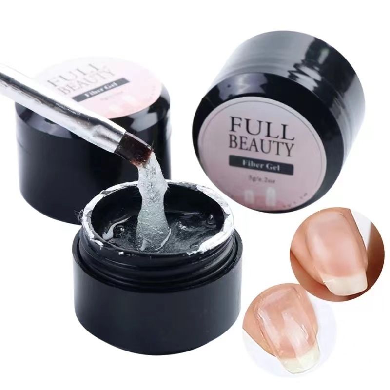 Nail Repair Protection Gel, Stick on False Nails Tip for Women, Nail Repair Kit for Split Natural Nail, Clear Builder Base Gel Designed for Women