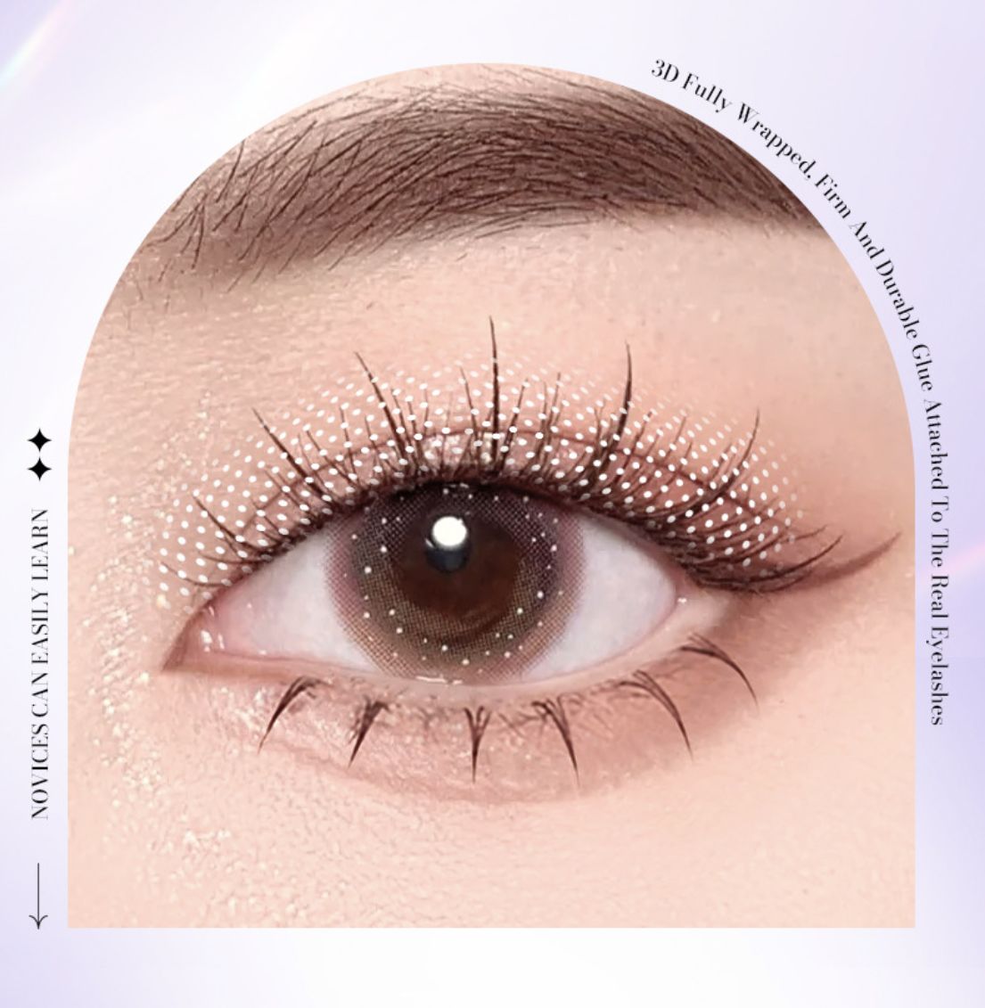 Lash Extension Kit DIY 280pcs Lash Bond and Seal for Eyelashes Extensions Cluster Lash Glue Long Lasting Eyelash Glue Waterproof DIY Lashes Extension Glue Seal  Bond Mascara Wand Individual Lash Glue