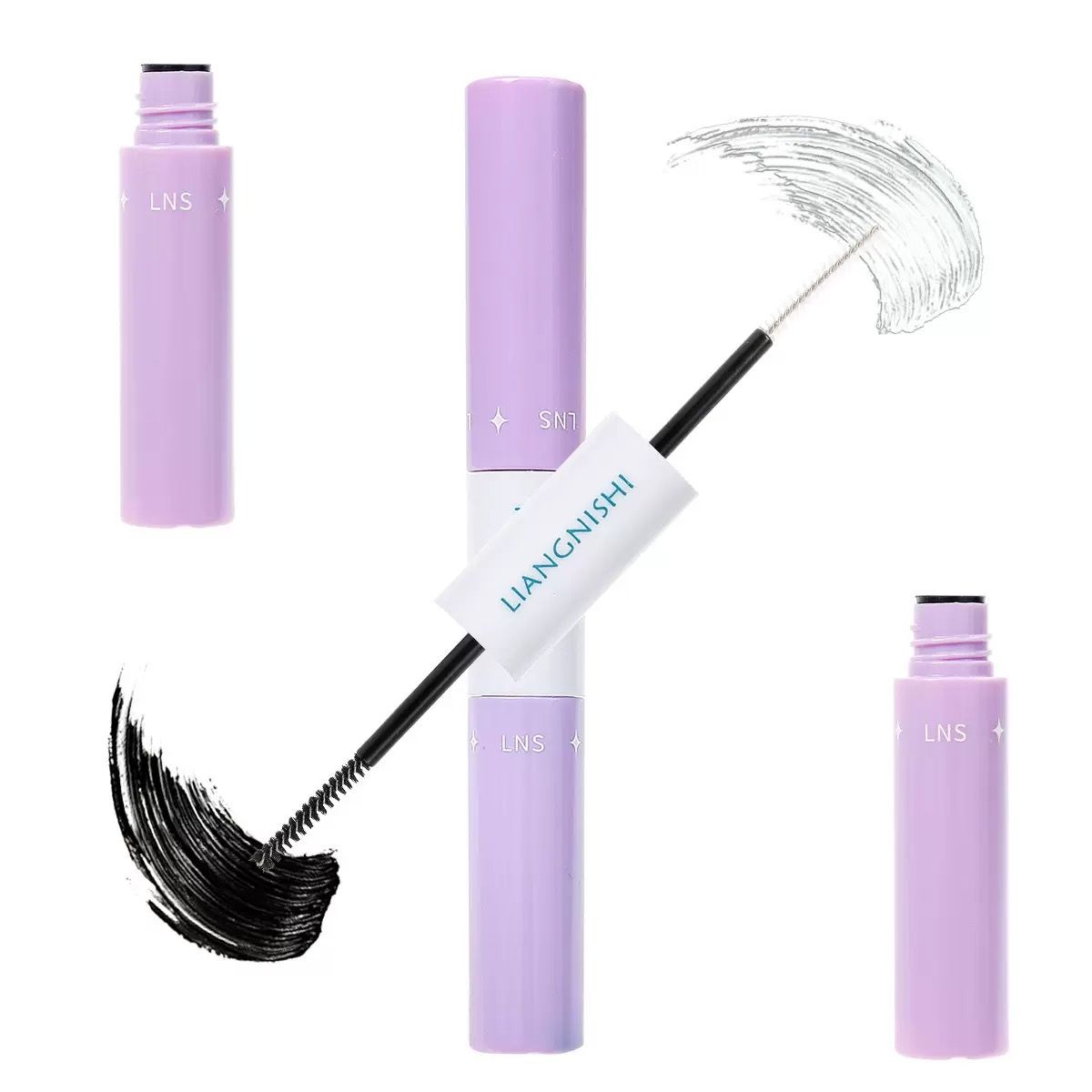 Lash Extension Kit DIY 280pcs Lash Bond and Seal for Eyelashes Extensions Cluster Lash Glue Long Lasting Eyelash Glue Waterproof DIY Lashes Extension Glue Seal  Bond Mascara Wand Individual Lash Glue