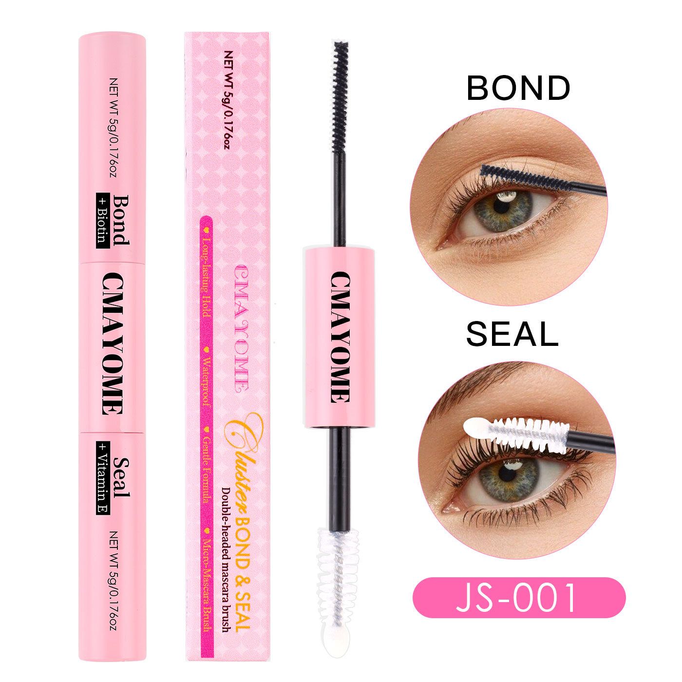 Double DIY Segmented False Eyelash Glue Self-grafting Quick-drying Eyelash Glue False Eyelash Glue Waterproof Eye Lash Cosmetic Tools False Eyelashes Makeup