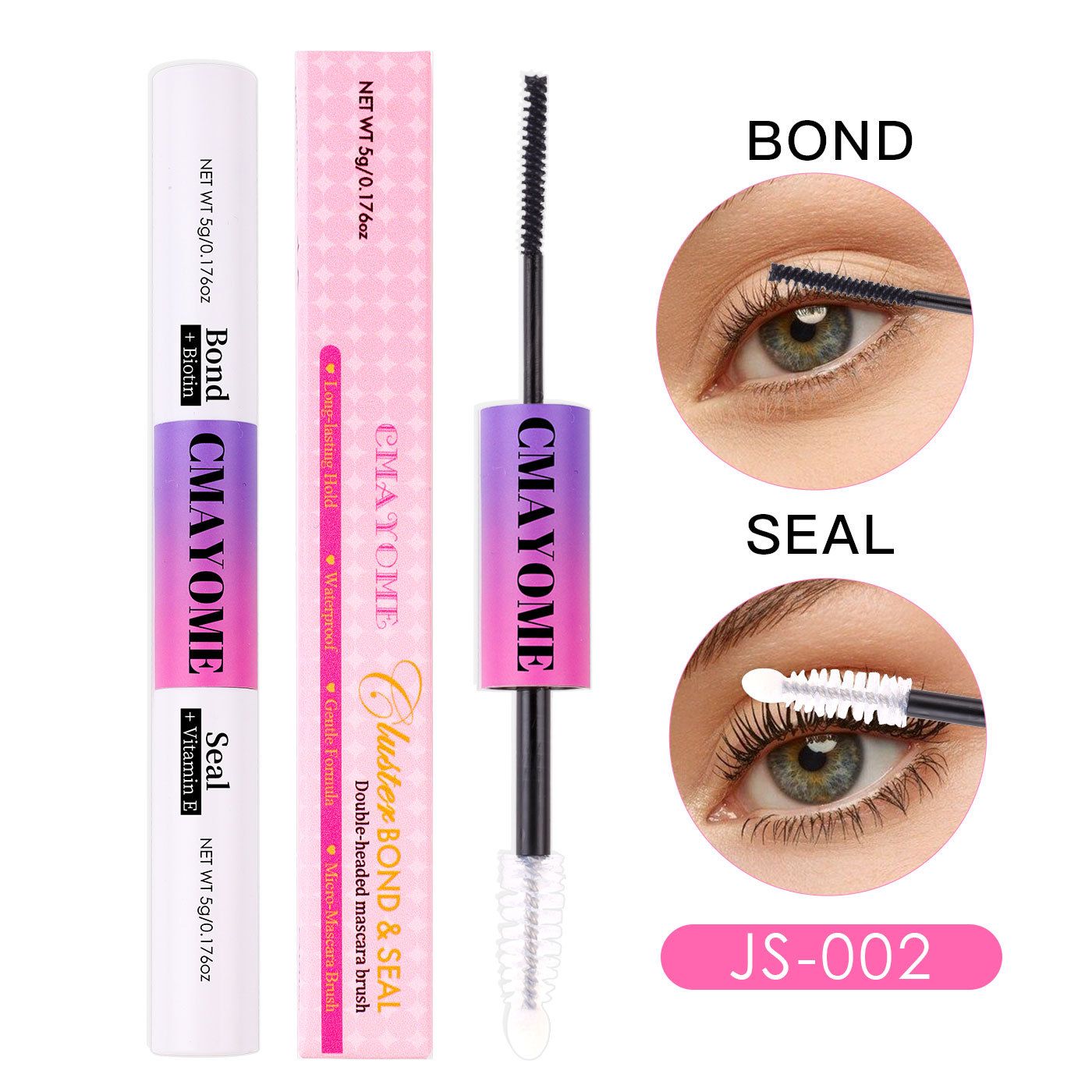 Double DIY Segmented False Eyelash Glue Self-grafting Quick-drying Eyelash Glue False Eyelash Glue Waterproof Eye Lash Cosmetic Tools False Eyelashes Makeup
