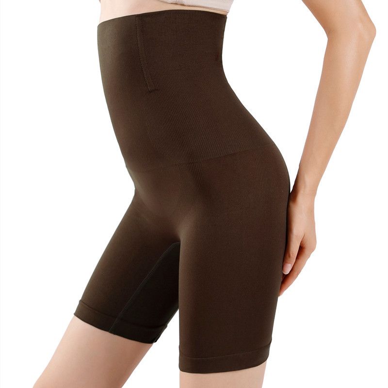 New Arrival High Waist Tummy Tuck Girdle Tights Body Shaping Pants Waist Trainer Panties Solid Color Skin Friendly Bodysuits