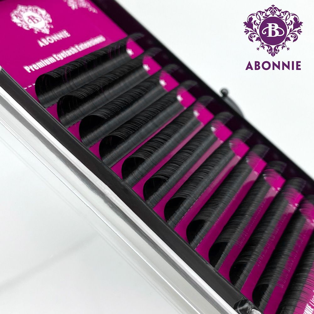 Lash Extension 0.05mm D Curl 15-20mm Mixed Classic Eyelash Extension Matte Black Individual Lashes Professional Salon Use Single Eyelashes