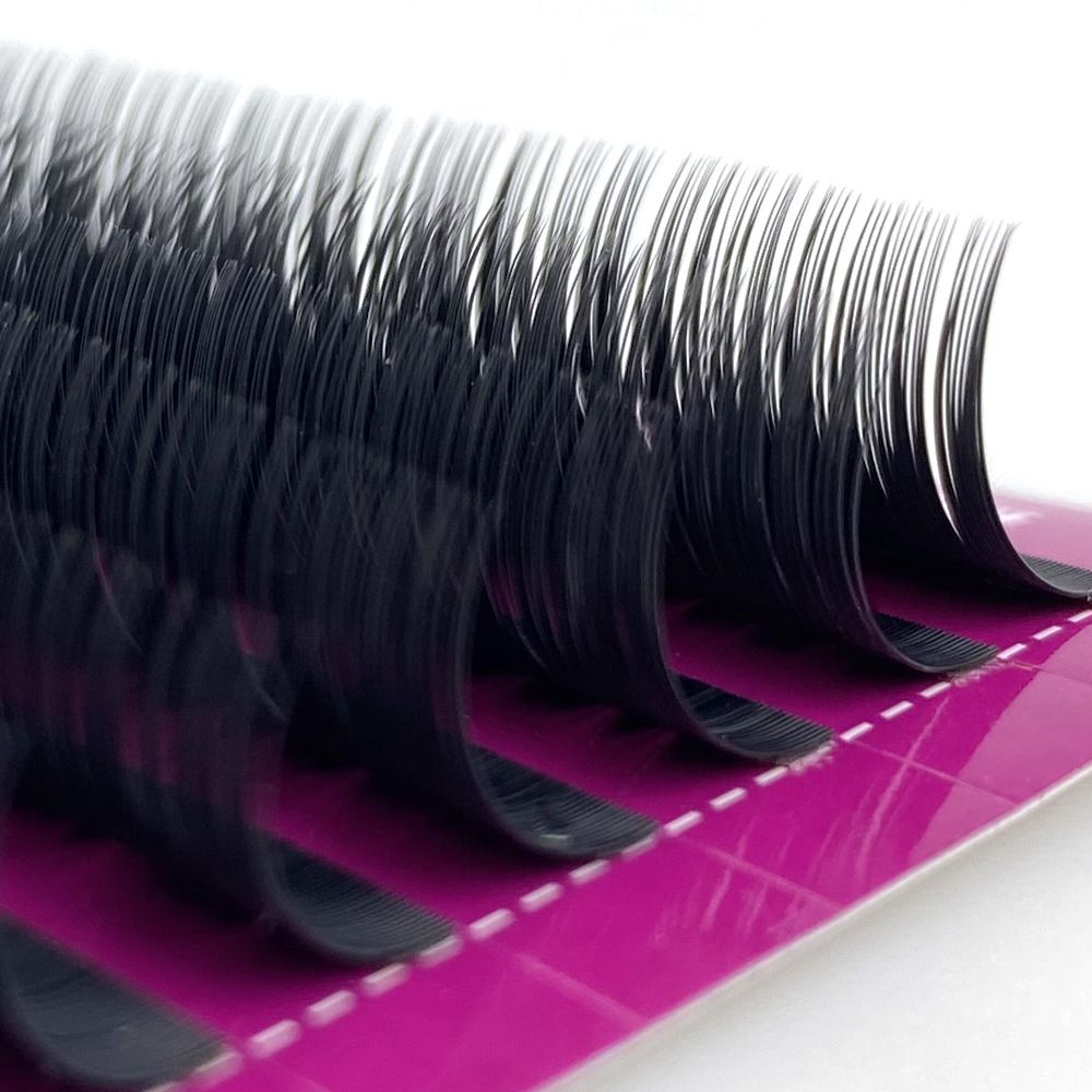 Lash Extension 0.05mm D Curl 15-20mm Mixed Classic Eyelash Extension Matte Black Individual Lashes Professional Salon Use Single Eyelashes