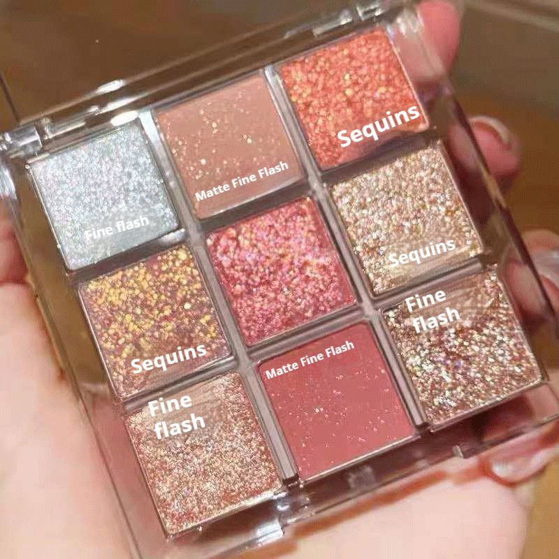 Colors Eyeshadow Palette,Glitter&Shimmer Eyeshadow Makeup,Long Lasting Blendable Shades Eye Shadow Make up view 5