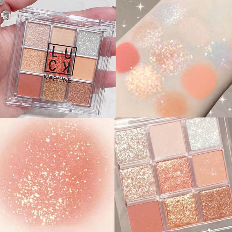 Colors Eyeshadow Palette,Glitter&Shimmer Eyeshadow Makeup,Long Lasting Blendable Shades Eye Shadow Make up view 8