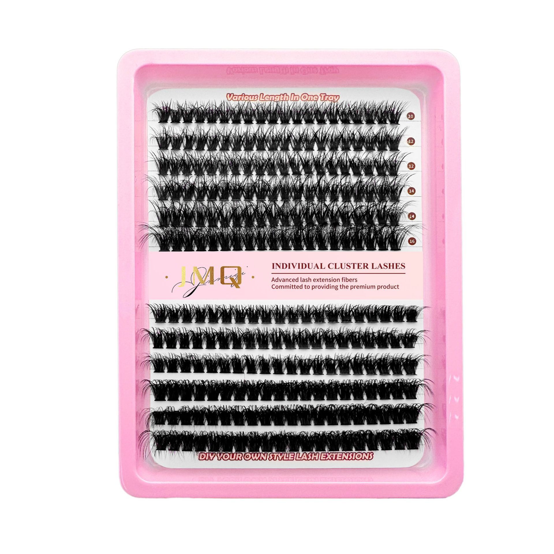 DIY Fake Eyelashes Extension Kit false eyelashes Eyes Makeup Super Soft Full Dense Lashes Natural Cosmetics Make-up forFluffy 5D effect hot melt false eyelashes 60D80D wild thick soft false eyelashes.