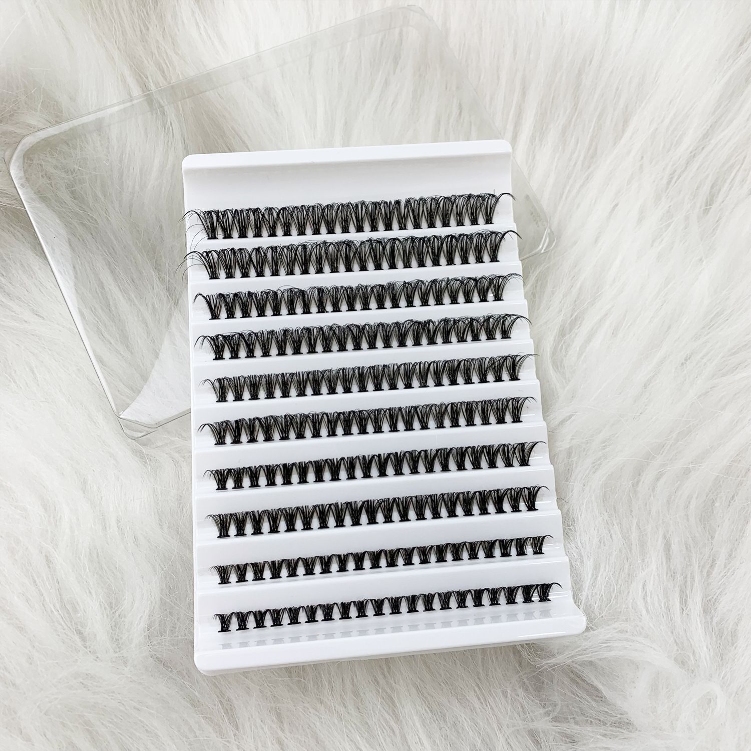 30D/40D/50D/60D/80D Mink Eyelashes 280 Bundles Natural Eyelash extension 3D Russia Volume Individual Eyelash Cluster Makeup Tools Lashes