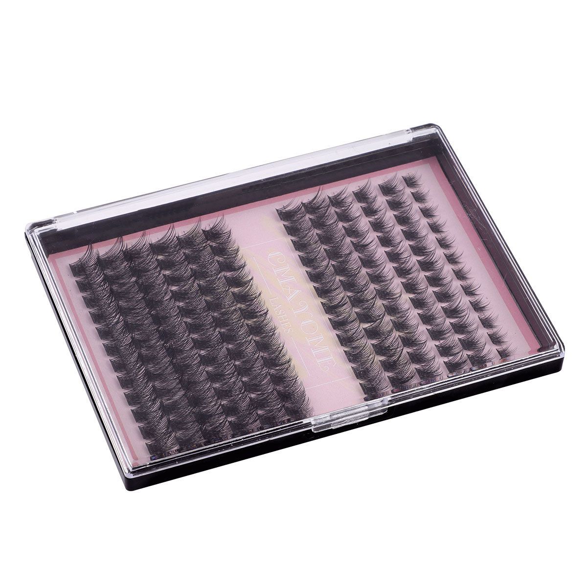 Natural Dense C-curve Single Cluster False Eyelashes Festival 8-16mmdiy Segmented Thick Eyelashes Diy Segmented Eyelash False Eyelash D Curve Natural Thick Curl 30d80d Single Tufted high-capacity Eyel