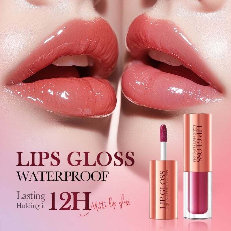 Liquid Matte, Lip Gloss, Waterproof Transfer-Proof Long-Lasting Hold, 12 Shades, 2g view 2