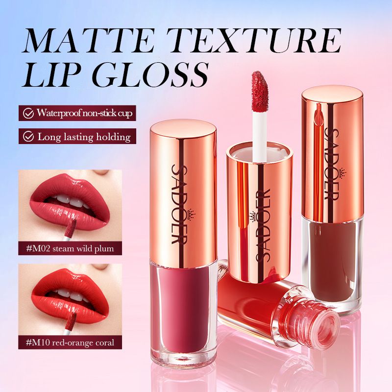 Liquid Matte, Lip Gloss, Waterproof Transfer-Proof Long-Lasting Hold, 12 Shades, 2g view 4
