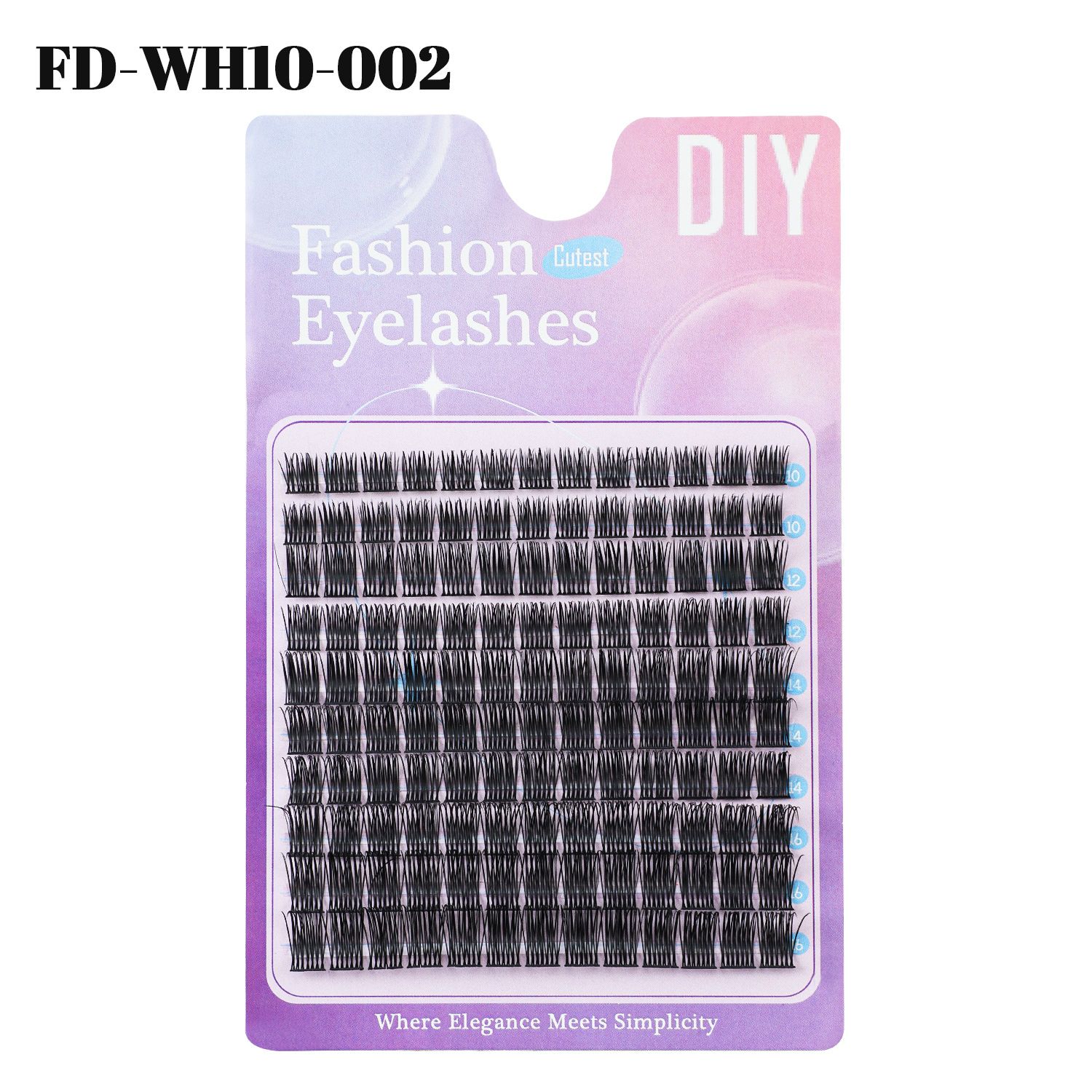 Lash Clusters, DIY Eyelash Extension, Lightweight Clusters Individual lashes, Wispy Soft Reusable Artificial Natural Look for Cluster Lash, Curl False Eyelashes view 7