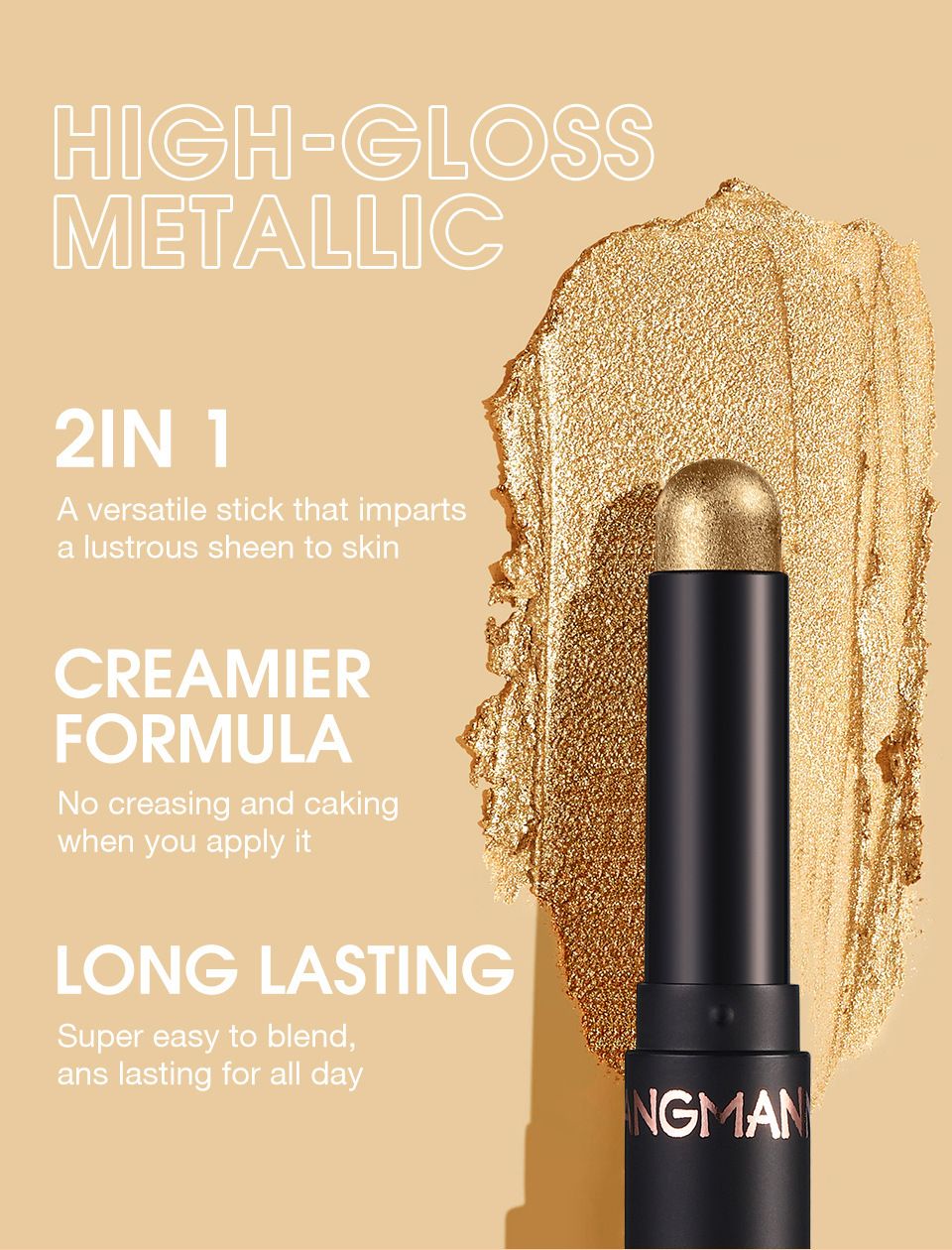 8 Colors Eyeshadow Stick Set, Shimmer Matte Eye Shadow Crayon Eye Brightener Stick, Smooth Texture Cream Eyeshadow Pen, Long Lasting Waterproof Eye Shadow Pencil Gift Set