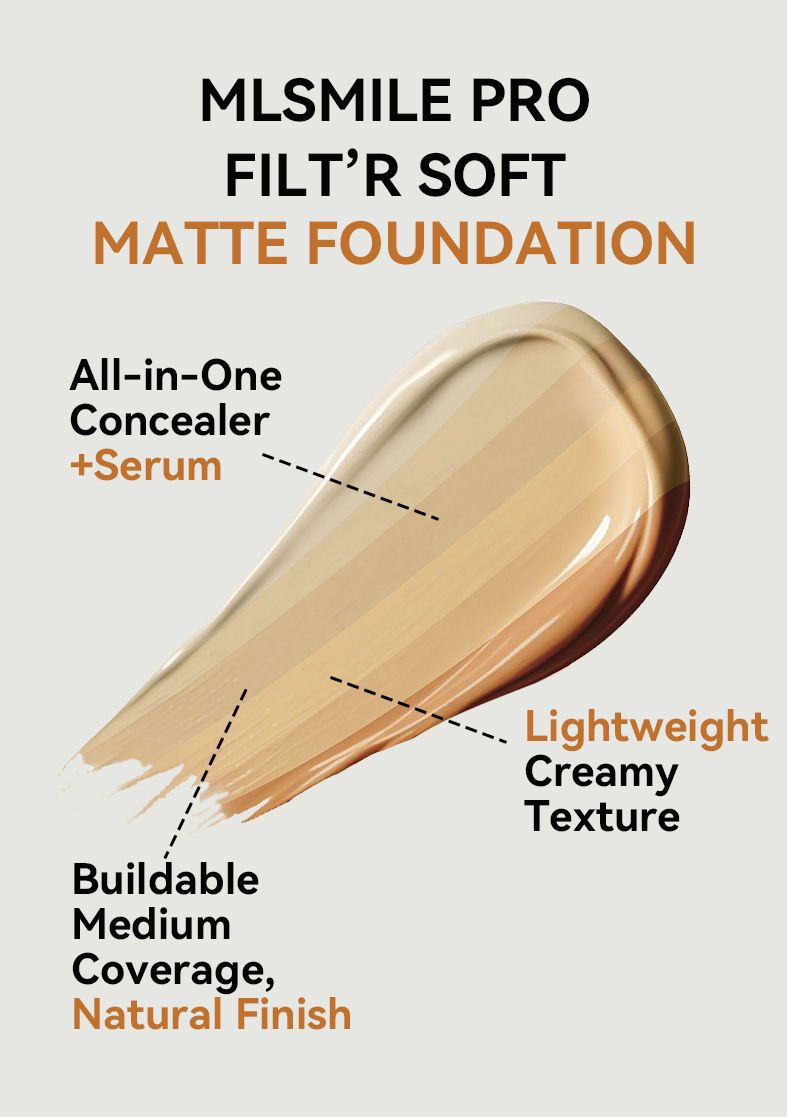 VILILI  30ml Conceal + Perfect 2-in-1 Foundation + Concealer for a Flawless Complexion, Under Eye Corrector, Cover Redness and Imperfections, Waterproof and Sweatproof - Natural Beige