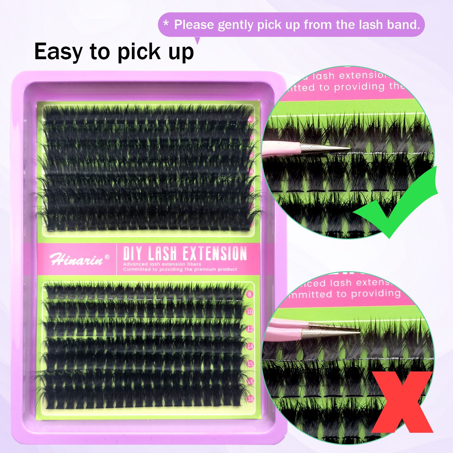 C Curl Lash Clusters Extensions 280 Pcs Individual Eye lash Clusters 80D100D Cluster Eyelash Lashes Wispy Clusters Lashes Makeup at Home - DIY Lash Extension Kit for Self Application (9-18MM) Mix