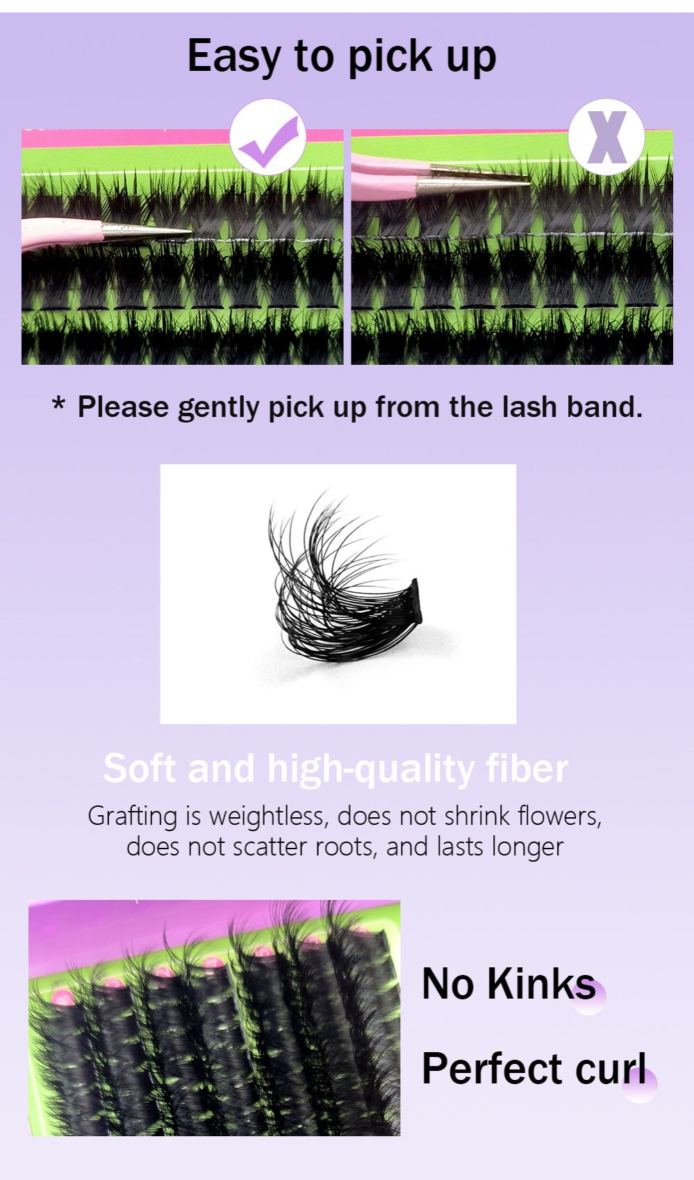 C Curl Lash Clusters Extensions 280 Pcs Individual Eye lash Clusters 80D100D Cluster Eyelash Lashes Wispy Clusters Lashes Makeup at Home - DIY Lash Extension Kit for Self Application (9-18MM) Mix