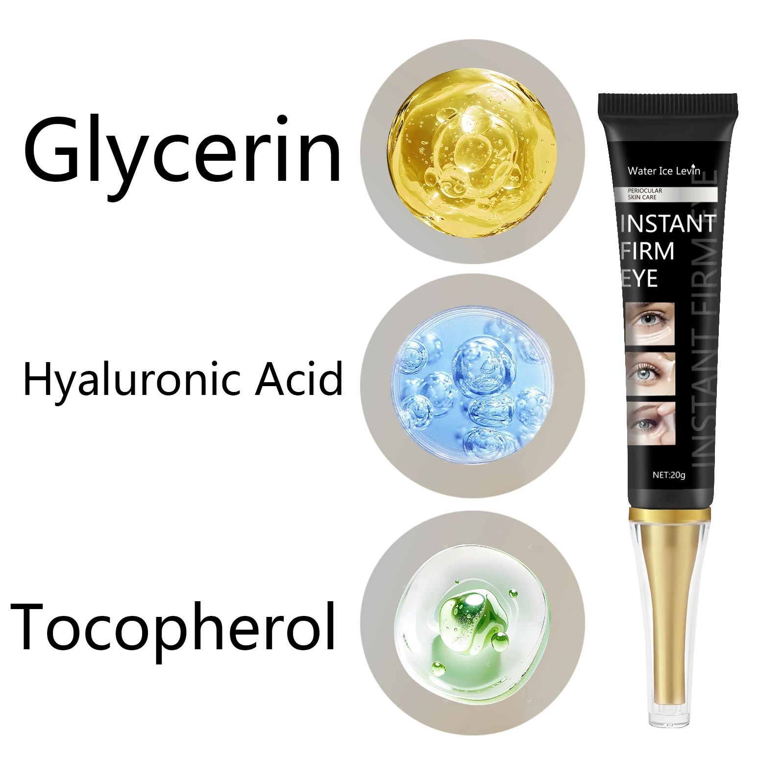 Eye Corrector Under Eye Color Corrector for Dark Circles, Fine Lines & Puffiness - Hydrating Anti Aging Eye Cream with Ceramides Complex