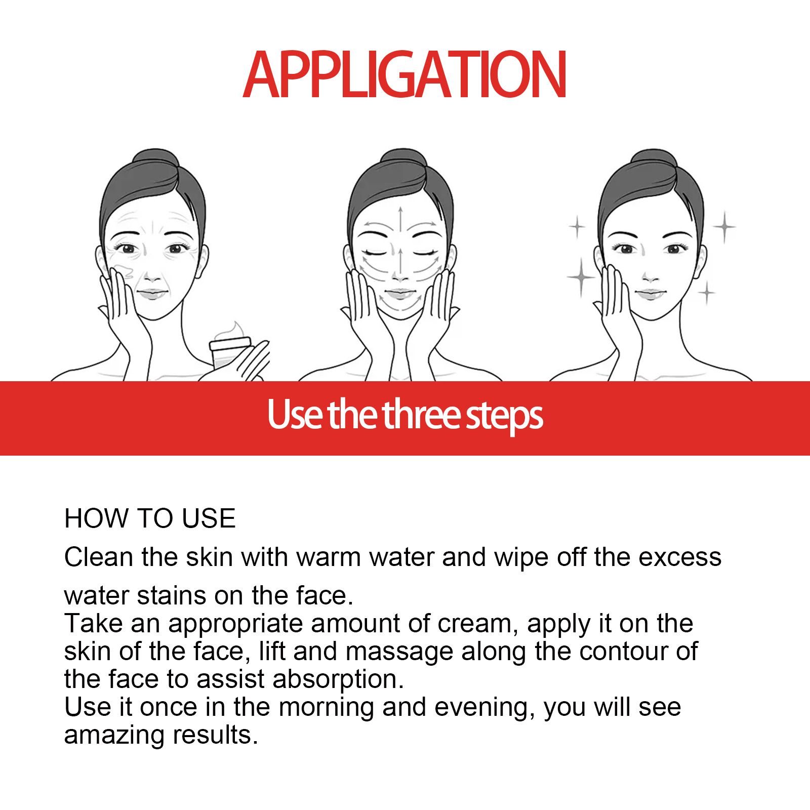 Anti-Wrinkle Face Cream Instant Anti-Wrinkle Moisturizer Night Moisturizer for Women and Men Skin Tightening Reduce Fine Line Cream for Face Long Lasting Moisturizer for Dry and Sensitive Skin