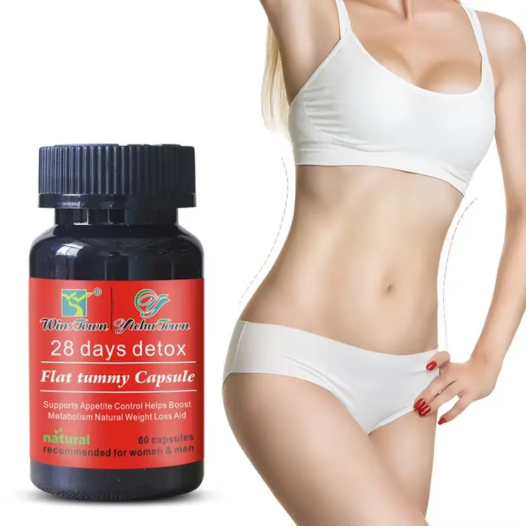 28 DAY Detox Flat Tummy Capsule Herbal Capsule for Body Detoxing, Burning Belly CAPSULES with Organic Green tea Detox and Weight Loss Women Multivitamins Chewa