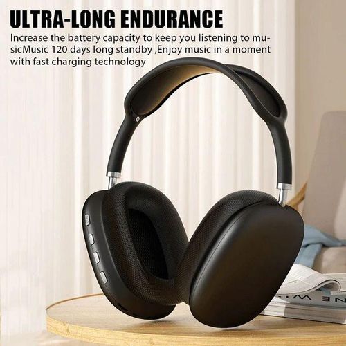 P9 Super Bass Bluetooth Wireless Headphones (Black)