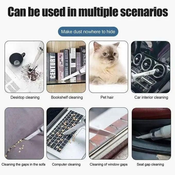 Powerful Portable Hand-held Cordless Vacuum Cleaner With 120W Rechargeable
