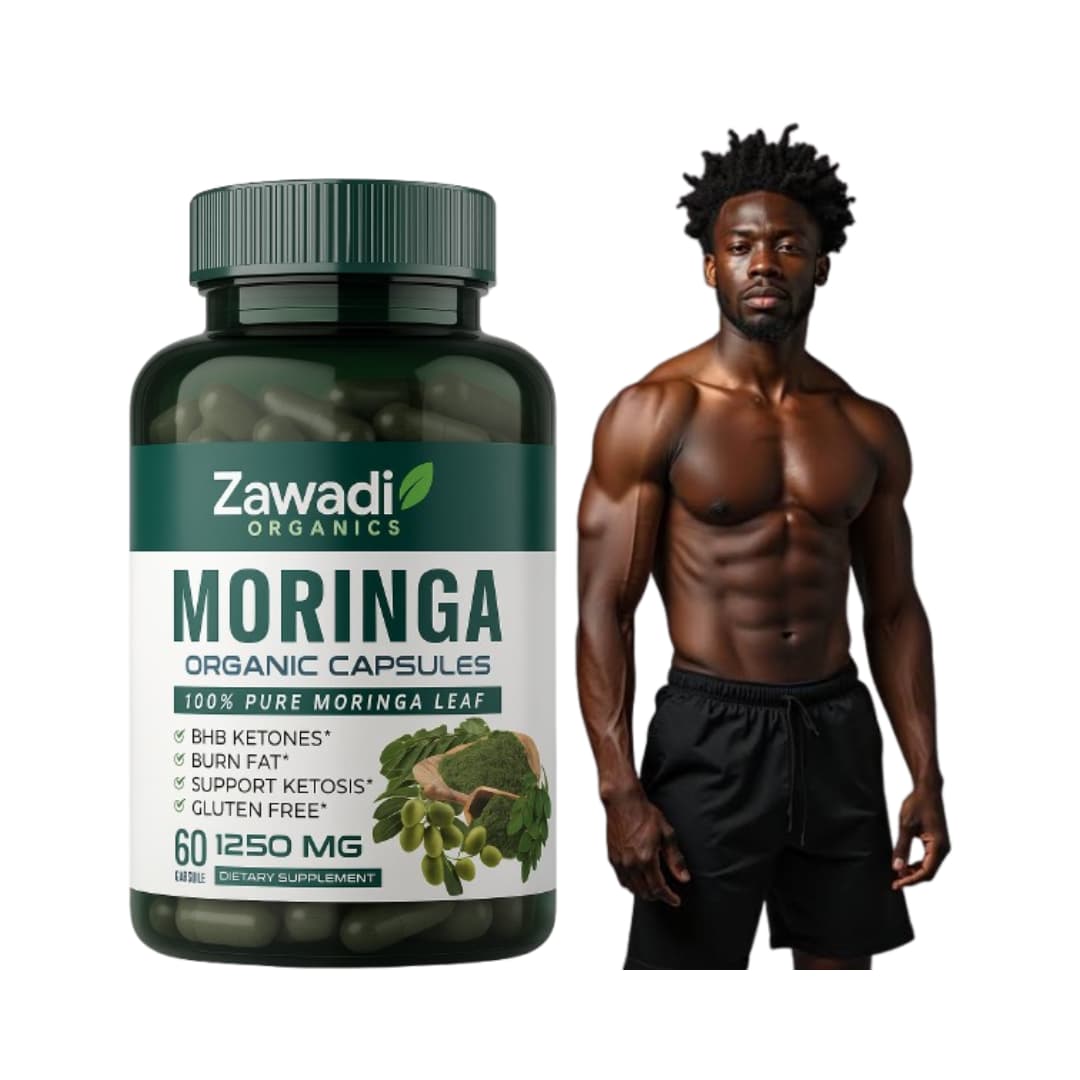 Moringa powder capsules for indirect intake and non smoothie takers