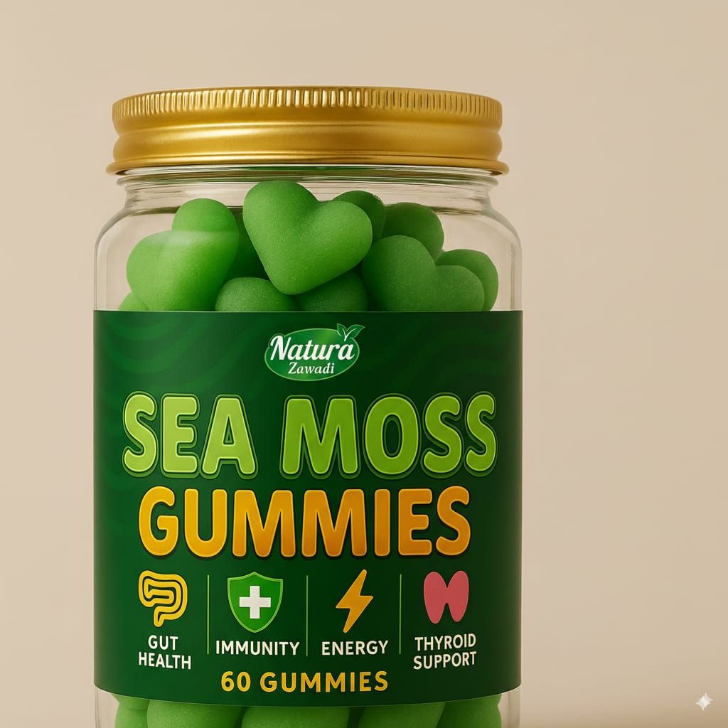 Organic Sea moss gummies for immune boost