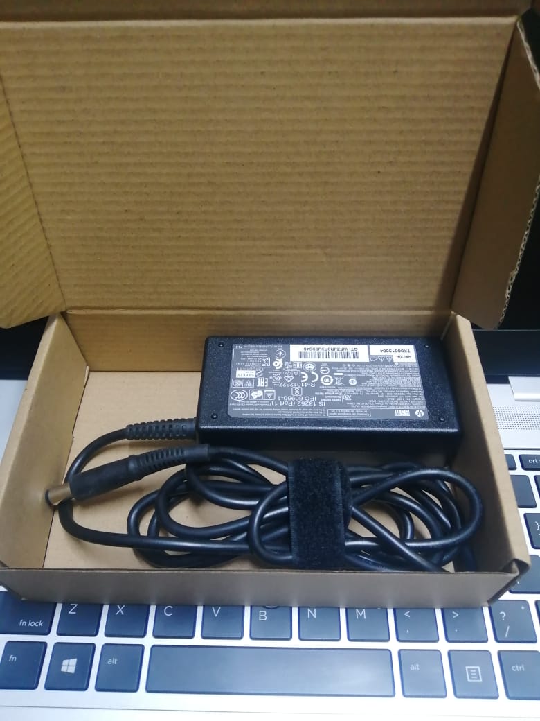 NEW COMPLETE HP BIG PIN ADAPTER 65W 19.5V3.33A WITH FLOWER CABLE