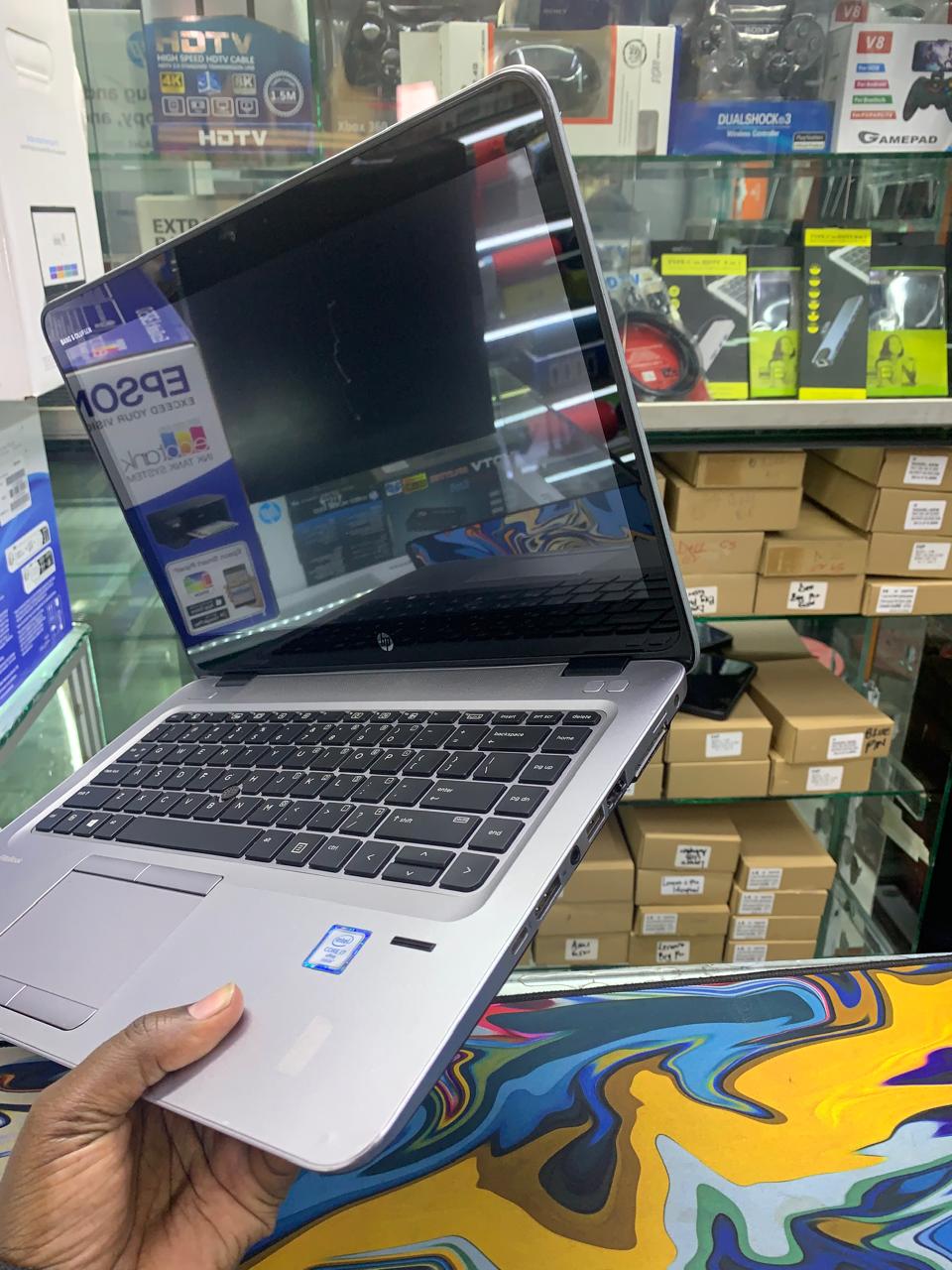 GRADE A HP ELITEBOOK 840G3 INTEL CORE I7 8GBRAM 500HDD 14'' DISPLAY TOUCHSCREEN WITH 2.3GHZ TO 2.7GHZ AND 1 YEAR WARANT