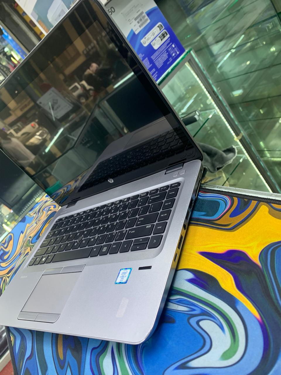GRADE A HP ELITEBOOK 840G3 INTEL CORE I7 8GBRAM 500HDD 14'' DISPLAY TOUCHSCREEN WITH 2.3GHZ TO 2.7GHZ AND 1 YEAR WARANT