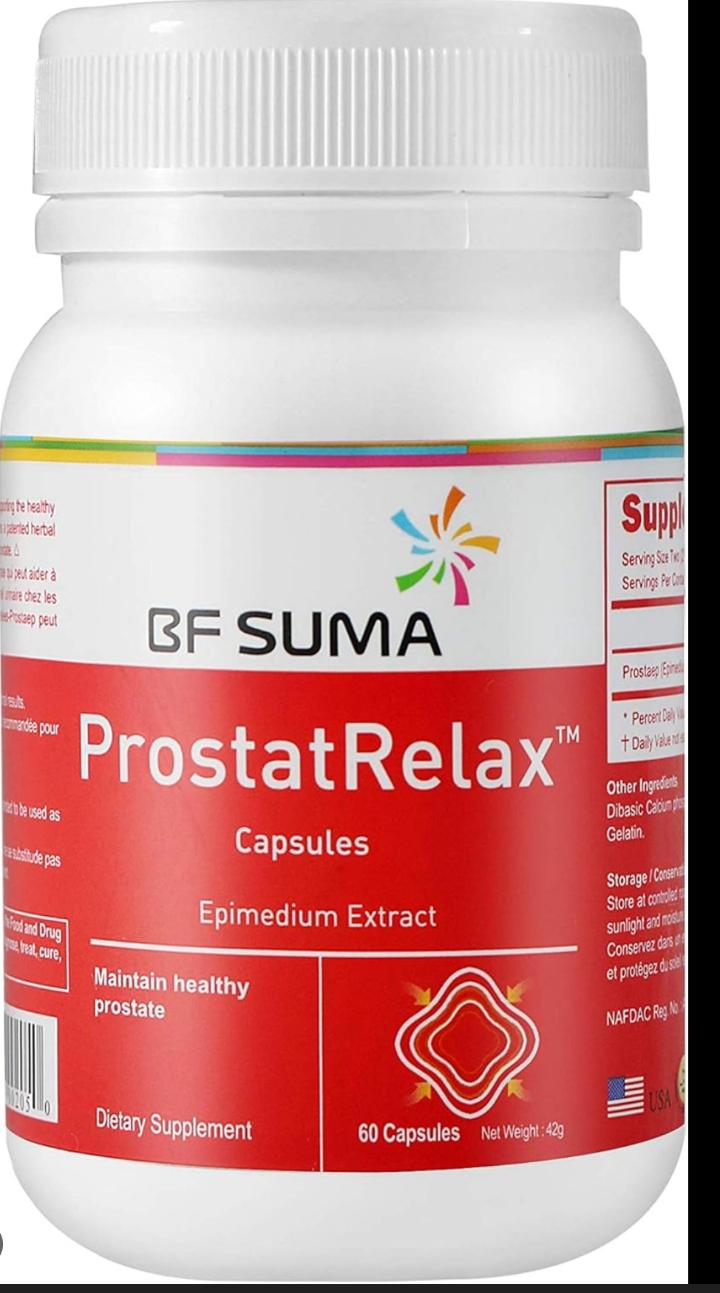 BF Suma ProstatRelax Capsules – Prostate Support Supplement for Men (30 Capsules)