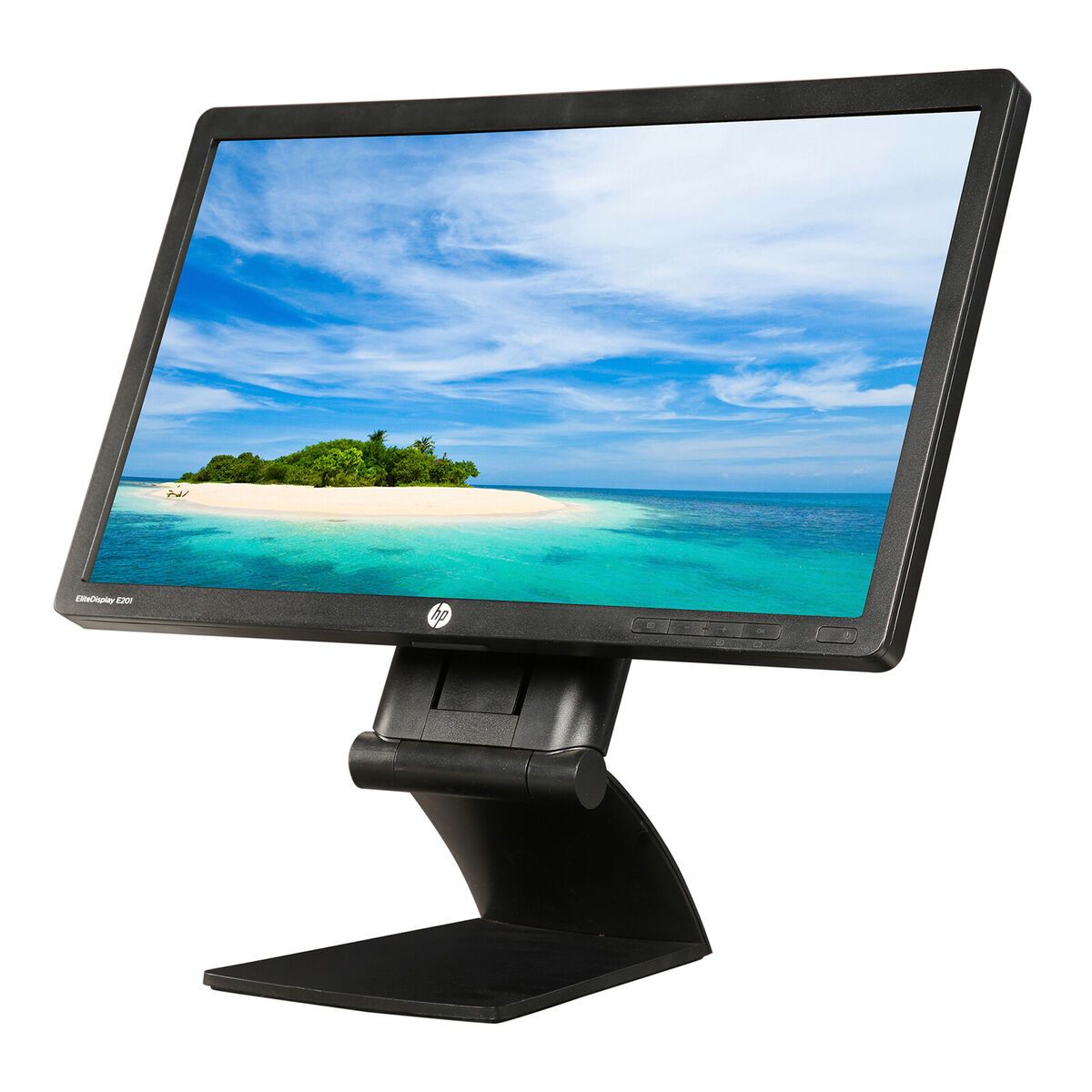 REFUBLISHED HP ELITEDISPLAY (E201) MONITOR 20 INCHES
LED Monitor – 1600x900 HD Resolution, VGA/DVI/DisplayPort, Adjustable Stand, Energy Efficient, Business-Class Display