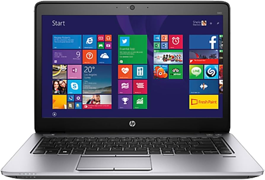 REFUBLISHED  HP EliteBook 840 G2 with an Intel Core i7 5th Generation processor, 8GB RAM, and 500GB storage is a robust business laptop that balances performance and portability