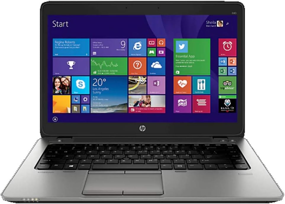 Refurbished HP EliteBook 840 G2 | Core i5 5th Generation | 8GB RAM | 256GBSSD | 14” HD Display | Durable Business & Student Laptop | Slim, Portable & Reliable Performance for Office, Study & Everyday
