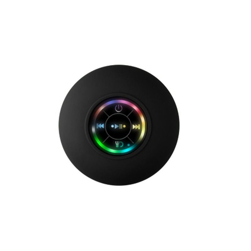 New best-selling functional suction cup waterproof Bluetooth speaker with high volume for easy carrying at home and outdoors, mini Bluetooth speaker with LED color ambient light