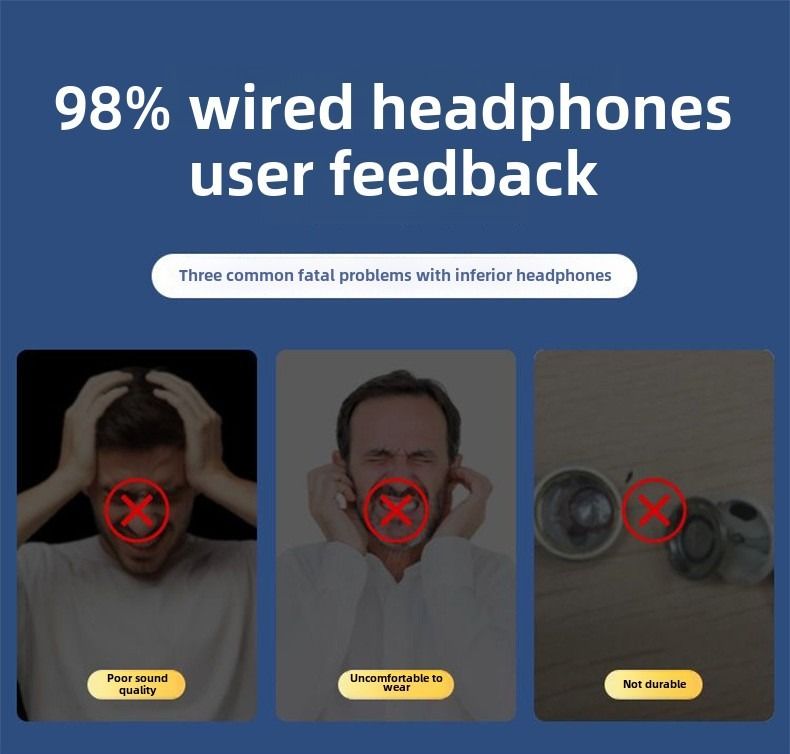 New best-selling technology based noise cancelling wired in ear headphones, not harmful to the ears, with microphone for calling, Type-C interface