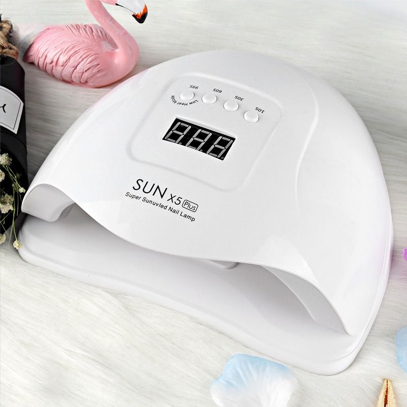 Nail Phototherapy Machine Sunx5Plus Nail Lamp 80w High Power Nail Baking Lamp Quick Drying Wearing and Drying Machine