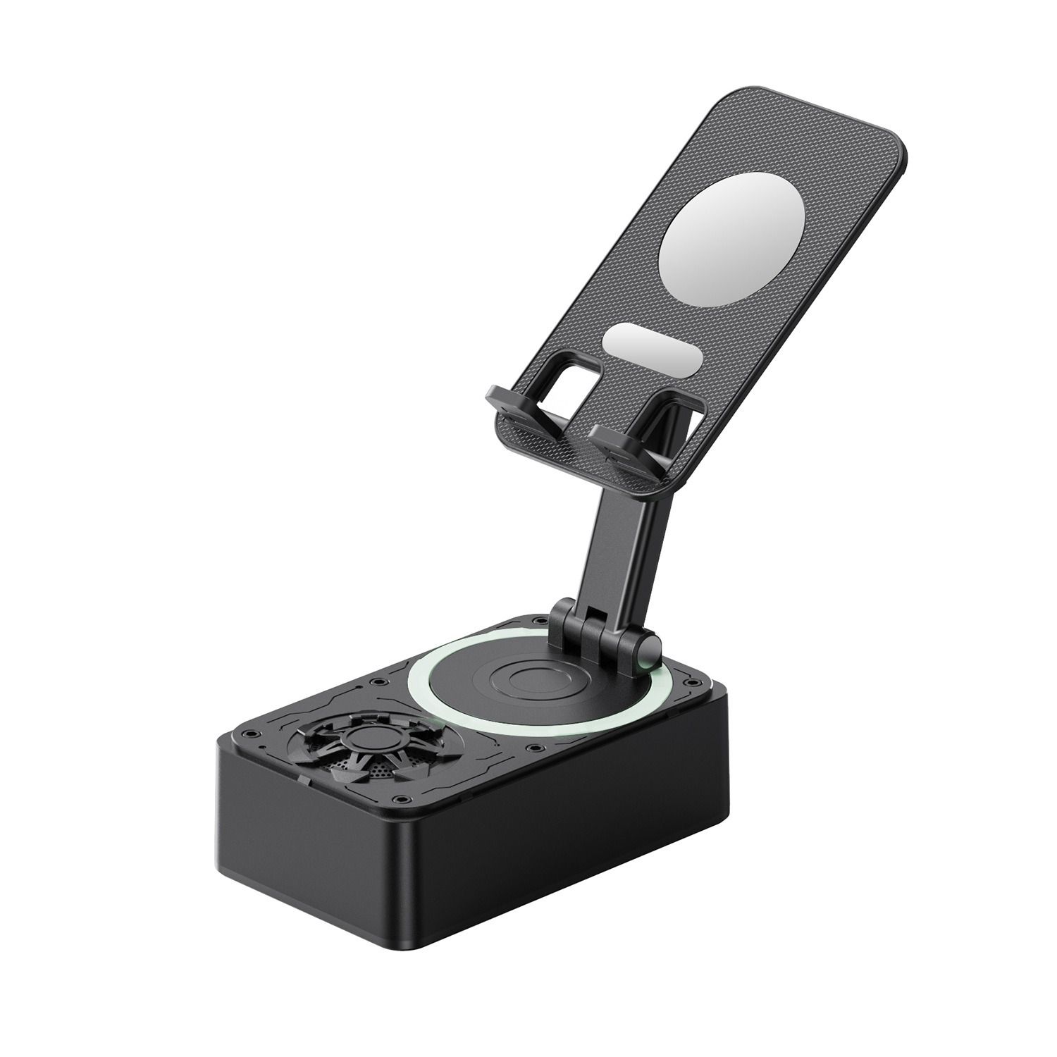 Hot selling desktop live streaming stand multifunctional three in one charging treasure blue tooth audio phone stand