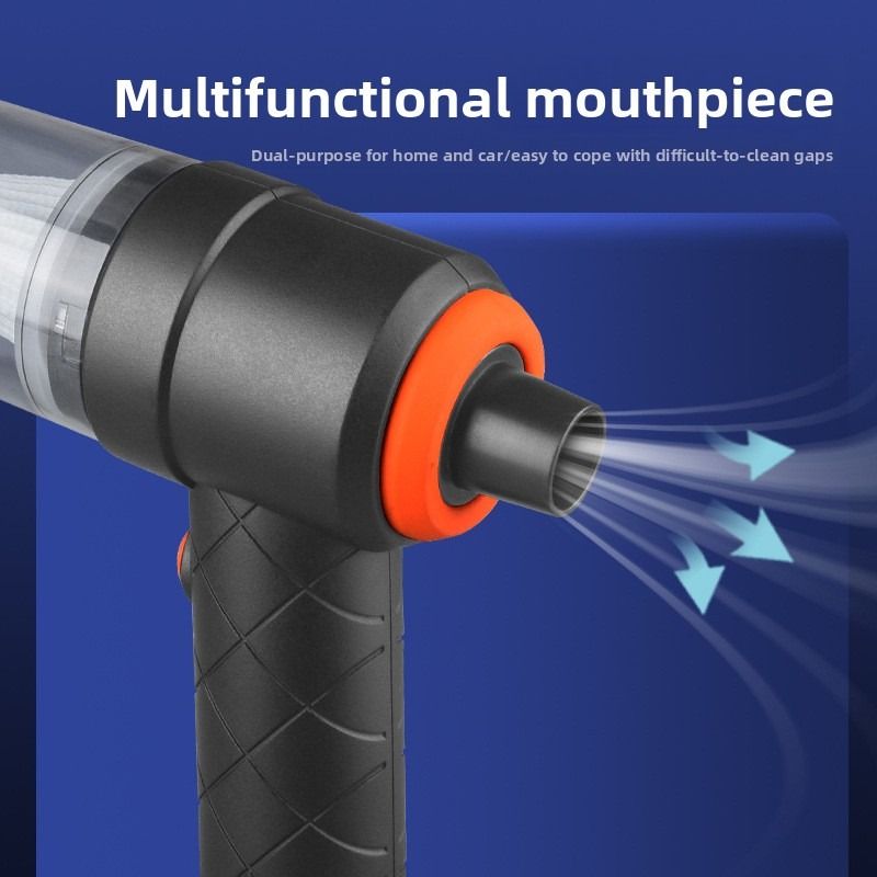 Car vacuum cleaner, car wireless vacuum cleaner, high-power blower, suction and blowing all-in-one pet hair dryer