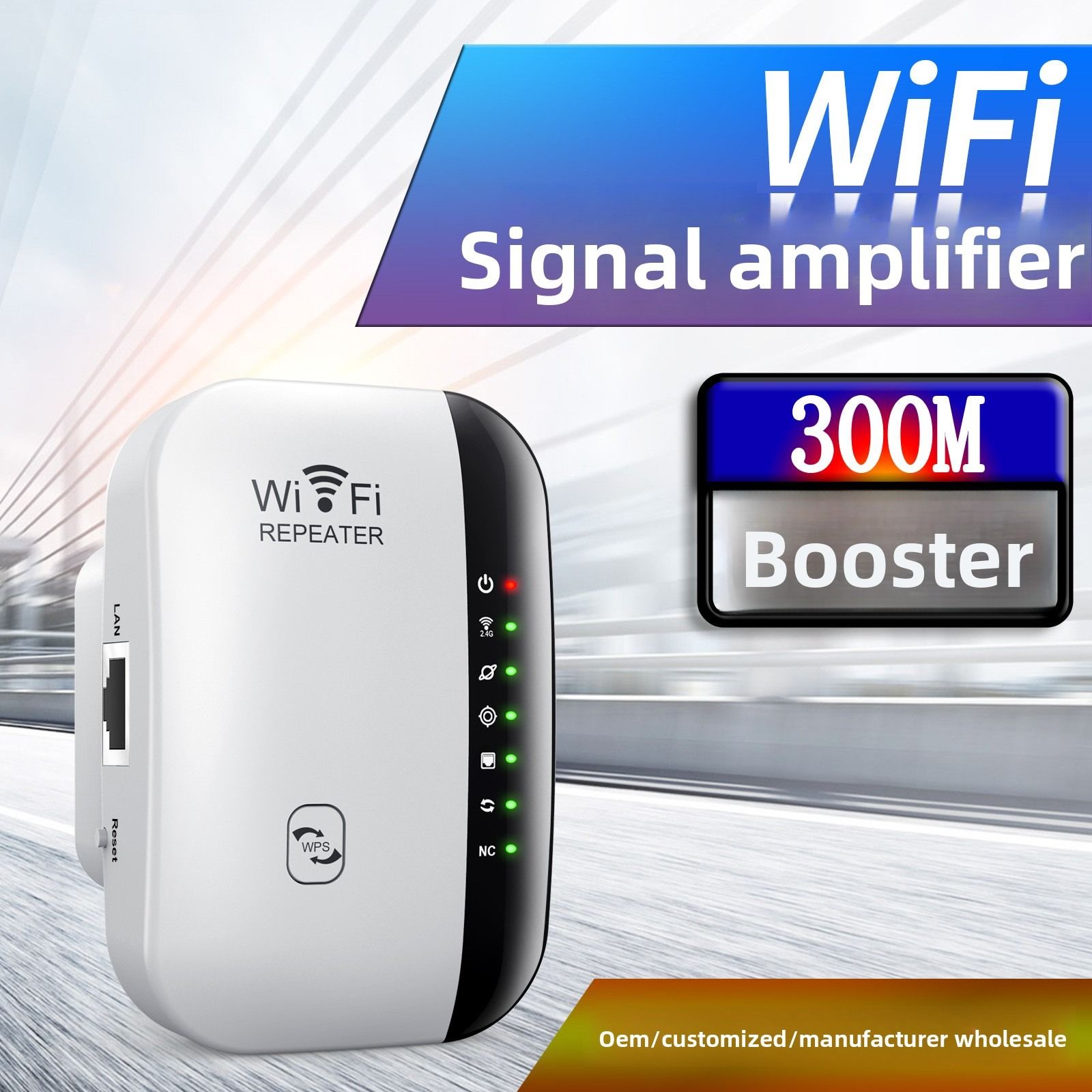 WiFi repeater expansion network enhancer, British and Australian standard wireless signal amplifier, new home router