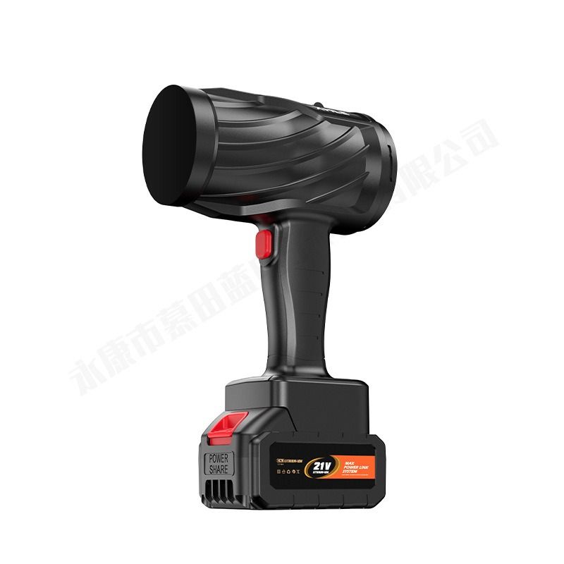 High power brushless storm fan, lithium battery, leaf blowing, water blowing, high-power wireless car mounted violent turbofan, powerful