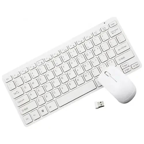 Limited Time Offer Brand New K-03 Mini Smart Tv, Android Wireless Keyboard + Mouse- White
