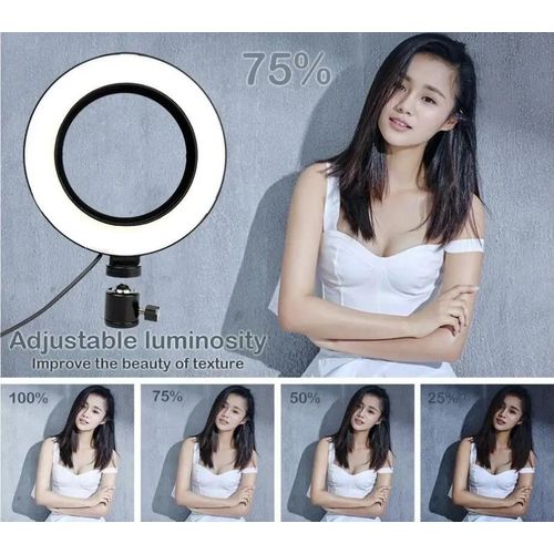 18 Inches Selfie Ring Light With 2.1M Tripod Stand And Cell Phone Holder For Live Stream/Makeup 14" RINGLIGHT
Tripod – Adjustable Color Temperature, Perfect for Makeup, Photography, and Live Streaming