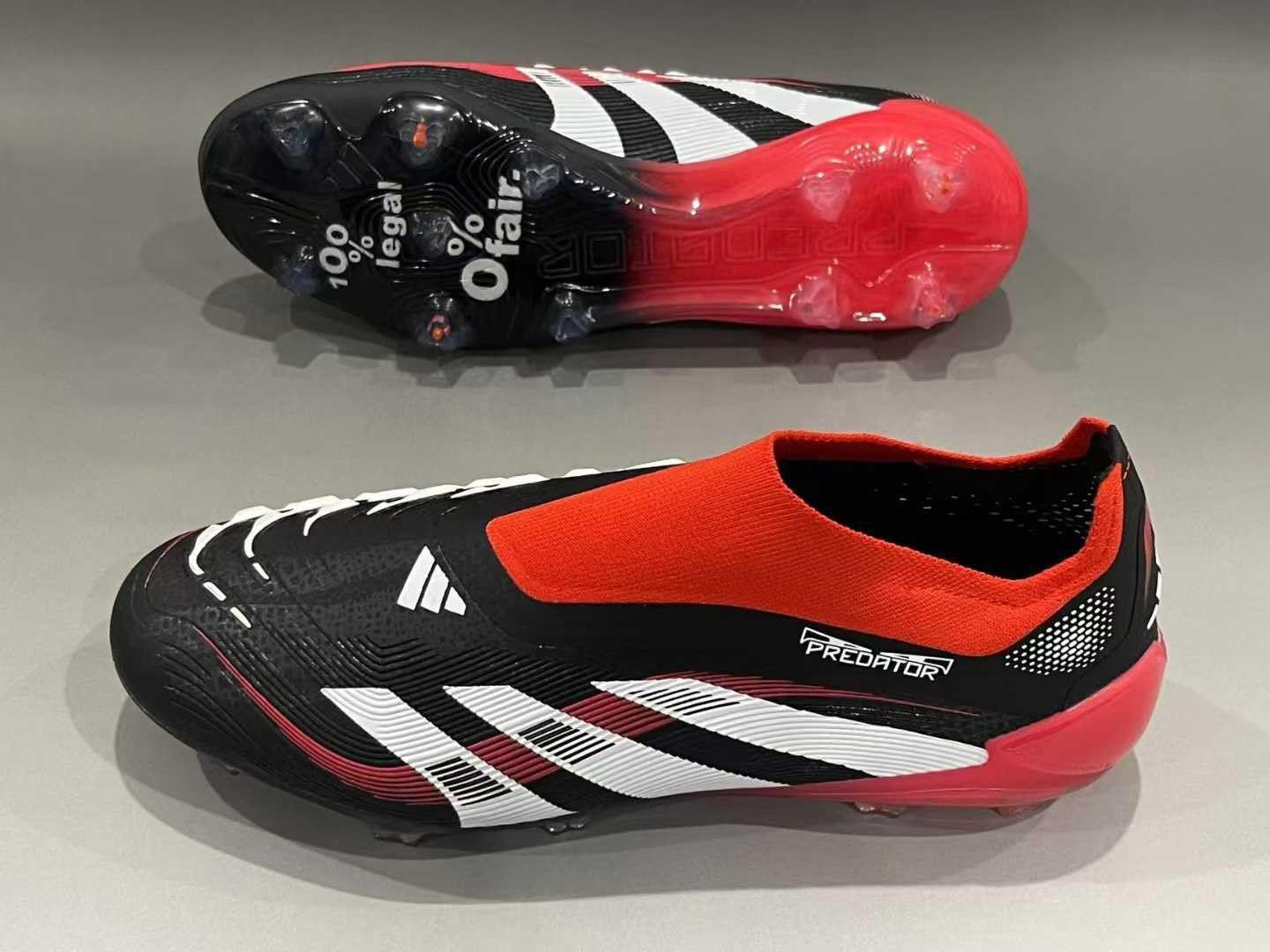 Original Adidas Predator Elite Accuracy FG ‹ > Moments - Core Black/White/Vivid Red LIMITED EDITION, Soccer boots, football boots