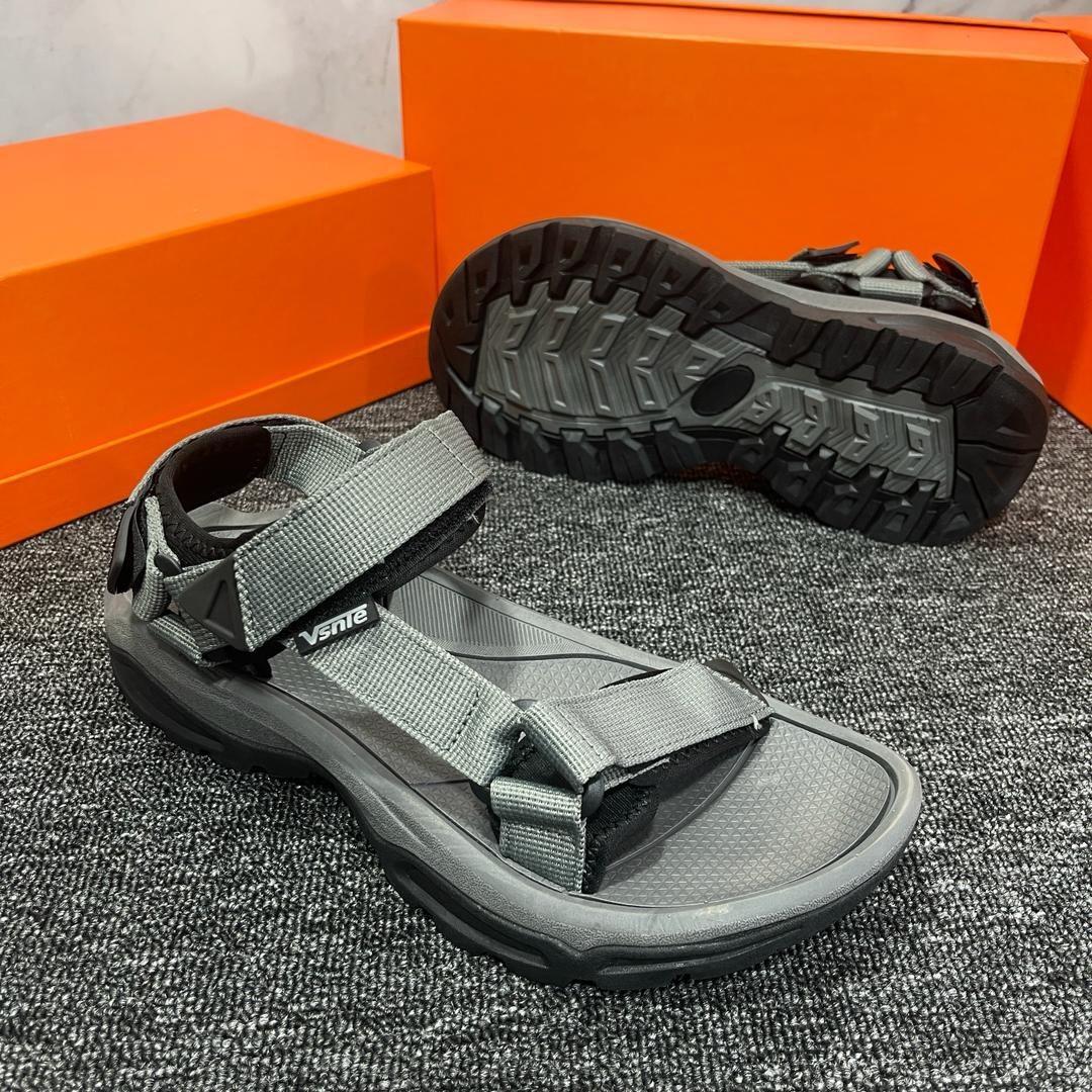 ORIGINAL GREY OPEN SHOES FOR MEN VERY COMFORTABLE AND DURABLE. (BEST SHOP FOR SLIP ONS, SLIPERS, SLIDES & OPEN SHOES)